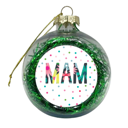 MAM - xmas bauble by The Boy and the Bear