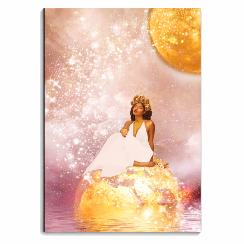 Mama African Goddess - personalised A4, A5, A6 notebook by Abs Ahlijah (ArtByMissAbs)