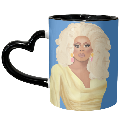 Mama Ru - unique mug by Rock and Rose Creative