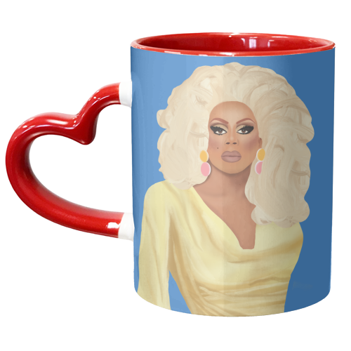 Mama Ru - unique mug by Rock and Rose Creative
