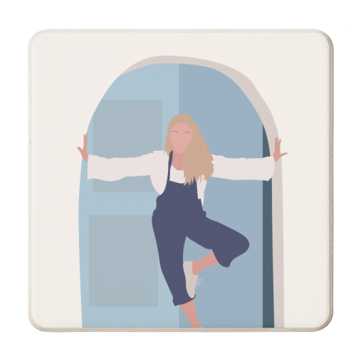 Mamma Mia Abba Movie Fan Art - personalised beer coaster by Move Studio