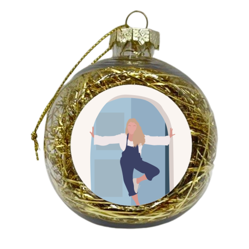 Mamma Mia Abba Movie Fan Art - xmas bauble by Move Studio