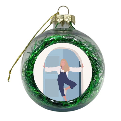 Mamma Mia Abba Movie Fan Art - xmas bauble by Move Studio