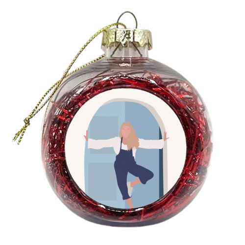 Mamma Mia Abba Movie Fan Art - xmas bauble by Move Studio