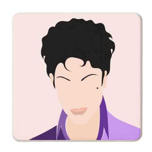 Man In Purple - personalised beer coaster by Adam Regester