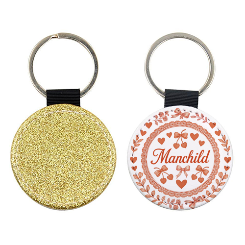 Manchild - keyring by Lilly Rose