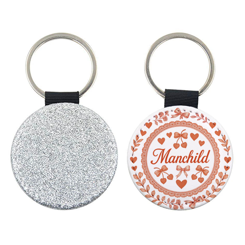 Manchild - keyring by Lilly Rose