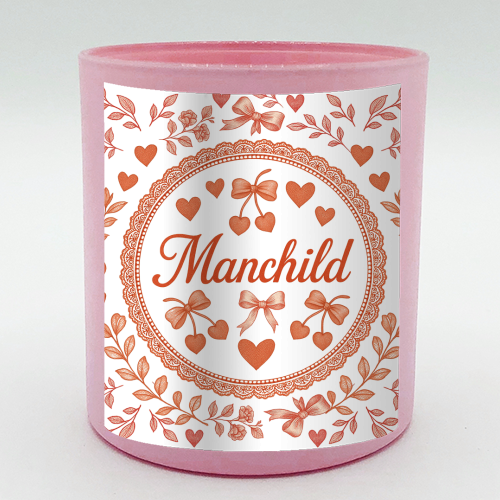 Manchild - scented candle by Lilly Rose