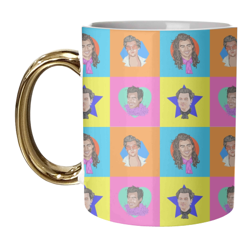 MANY FACES OF STYLE - unique mug by Wallace Elizabeth