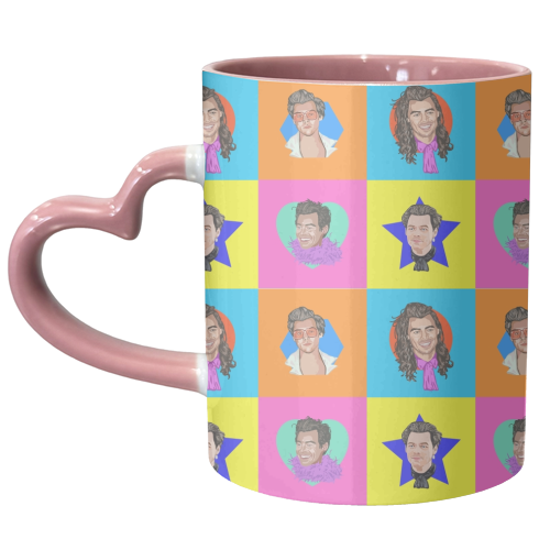 MANY FACES OF STYLE - unique mug by Wallace Elizabeth