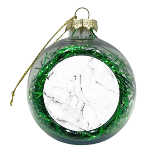 Marble Addiction - xmas bauble by Uma Prabhakar Gokhale