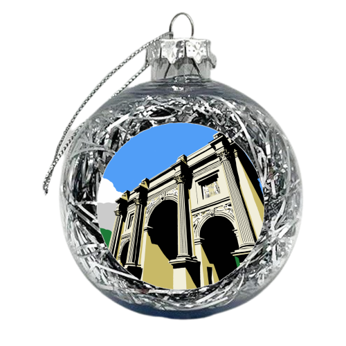 Marble Arch - xmas bauble by Richard O'Neill