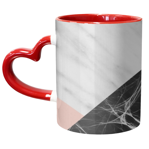 Marble Collage - unique mug by EMANUELA CARRATONI