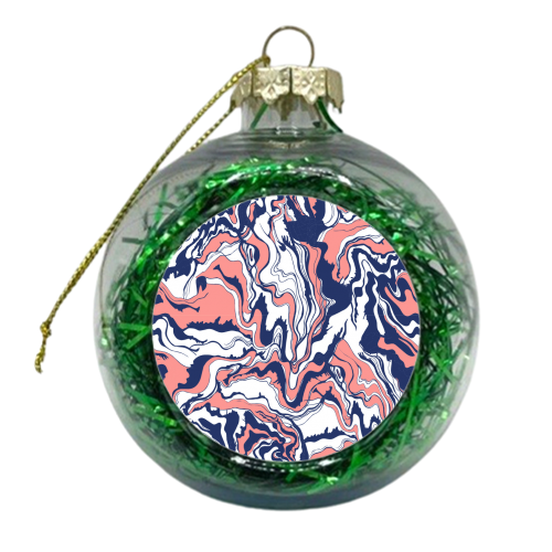 marble - xmas bauble by Maggie Sommers