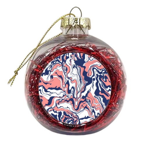 marble - xmas bauble by Maggie Sommers