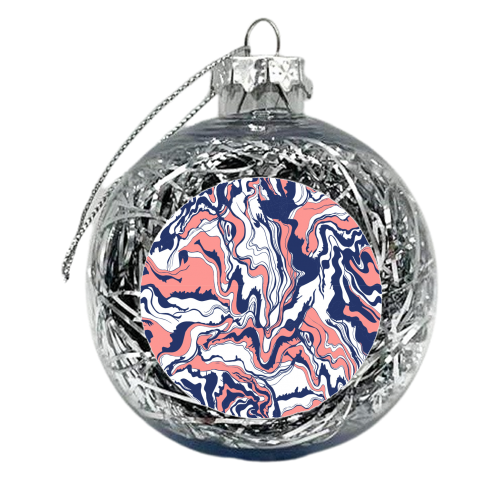 marble - xmas bauble by Maggie Sommers
