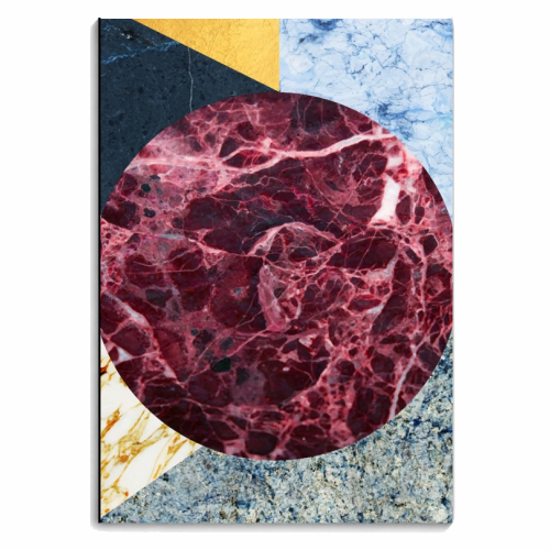 Marble Ecstasy I - personalised A4, A5, A6 notebook by Uma Prabhakar Gokhale