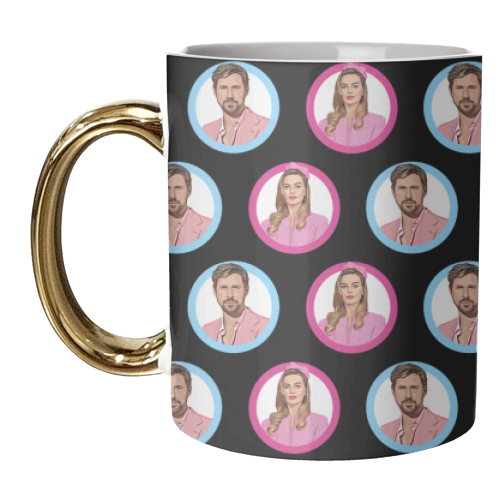 Marg and Ry - unique mug by DOLLY WOLFE