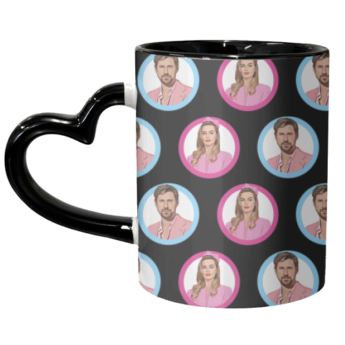 Marg and Ry - unique mug by DOLLY WOLFE