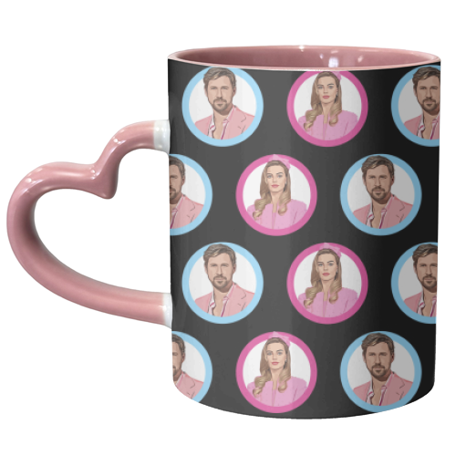 Marg and Ry - unique mug by DOLLY WOLFE