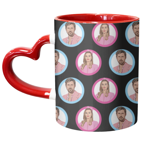Marg and Ry - unique mug by DOLLY WOLFE