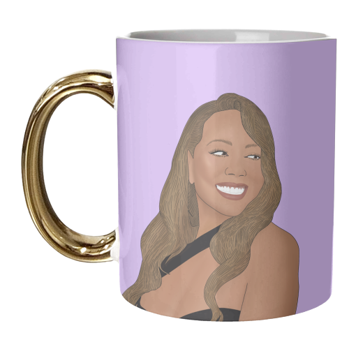 Mariah Carey - unique mug by Pink and Pip