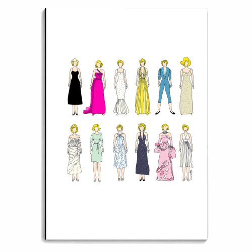 Marilyn - personalised A4, A5, A6 notebook by Notsniw Art