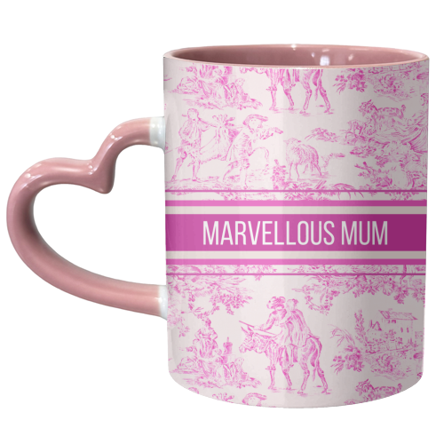 MARVELLOUS MUM - unique mug by Lilly Rose