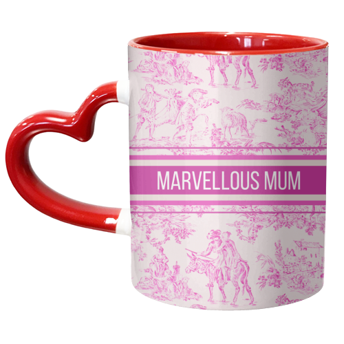 MARVELLOUS MUM - unique mug by Lilly Rose
