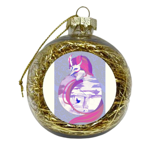 Masquerade:Parrot - xmas bauble by Frederick Ck Tam