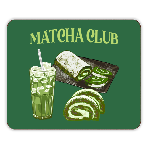Matcha Club - designer placemat by EZbie