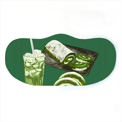 Matcha Club - face cover mask by EZbie