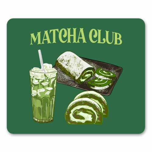 Matcha Club - mouse mat by EZbie