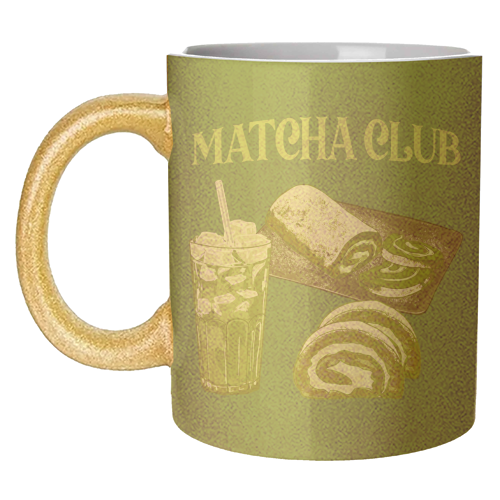 Matcha Club - unique mug by EZbie