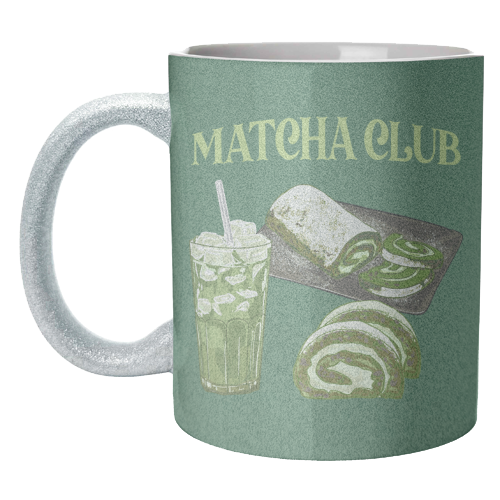 Matcha Club - unique mug by EZbie