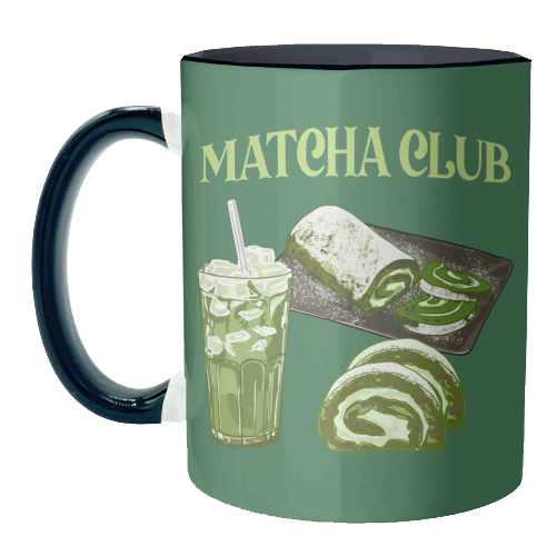 Matcha Club - unique mug by EZbie