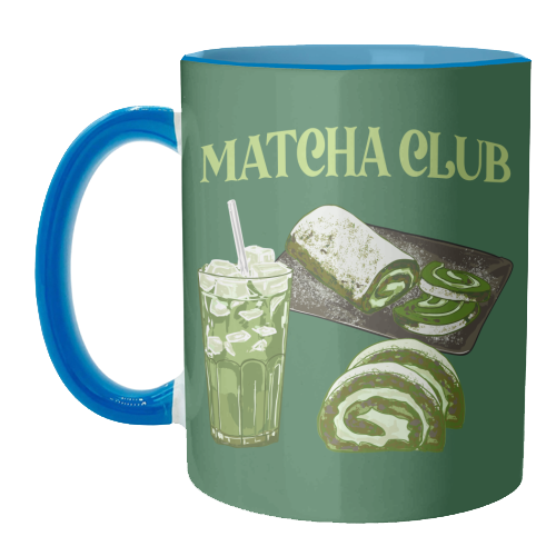 Matcha Club - unique mug by EZbie