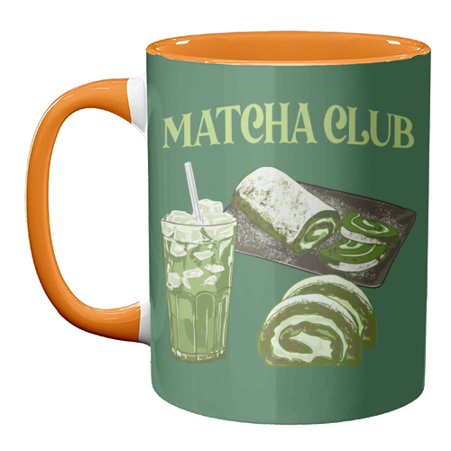 Matcha Club - unique mug by EZbie