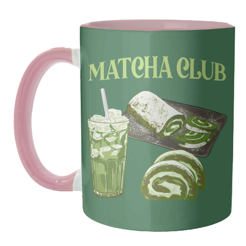 Matcha Club - unique mug by EZbie