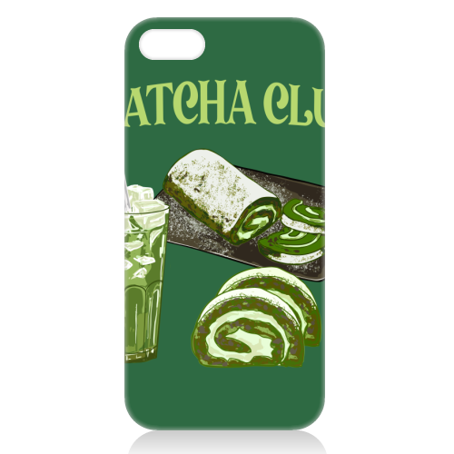 Matcha Club - unique phone case by EZbie