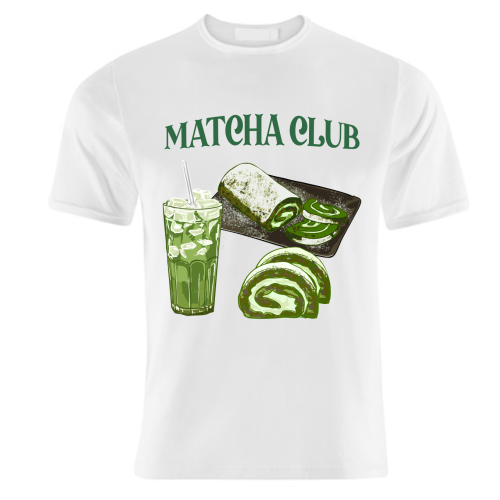 Matcha Club - unique t shirt by EZbie