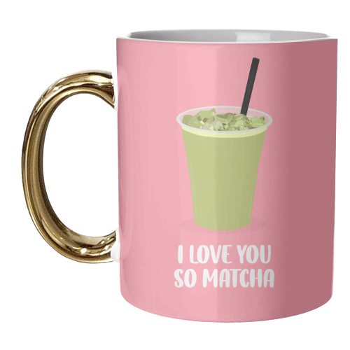 Matcha - unique mug by Pink and Pip