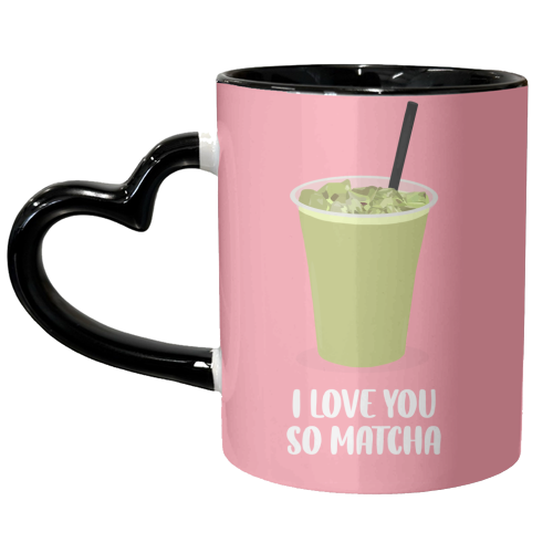 Matcha - unique mug by Pink and Pip