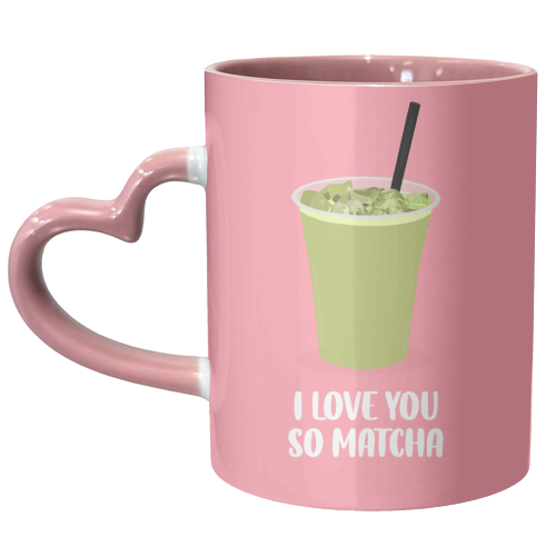 Matcha - unique mug by Pink and Pip
