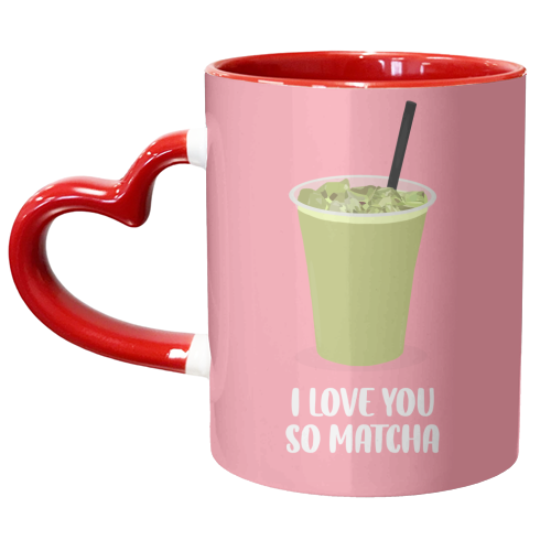 Matcha - unique mug by Pink and Pip