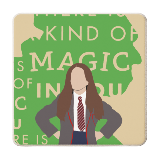 Matilda - personalised beer coaster by Danny Welch