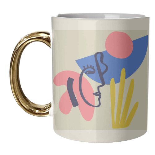 Matisse Lady - unique mug by EZbie