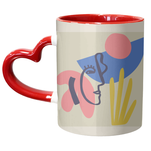 Matisse Lady - unique mug by EZbie