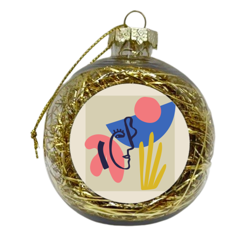 Matisse Lady - xmas bauble by EZbie