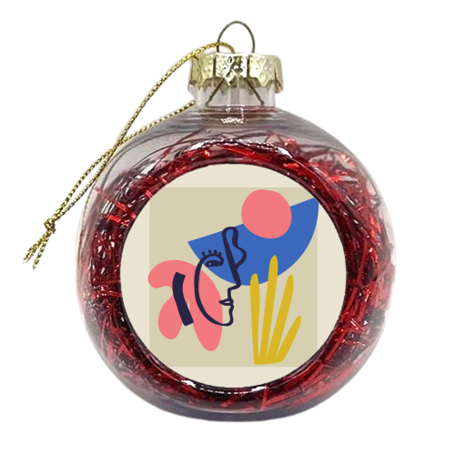 Matisse Lady - xmas bauble by EZbie